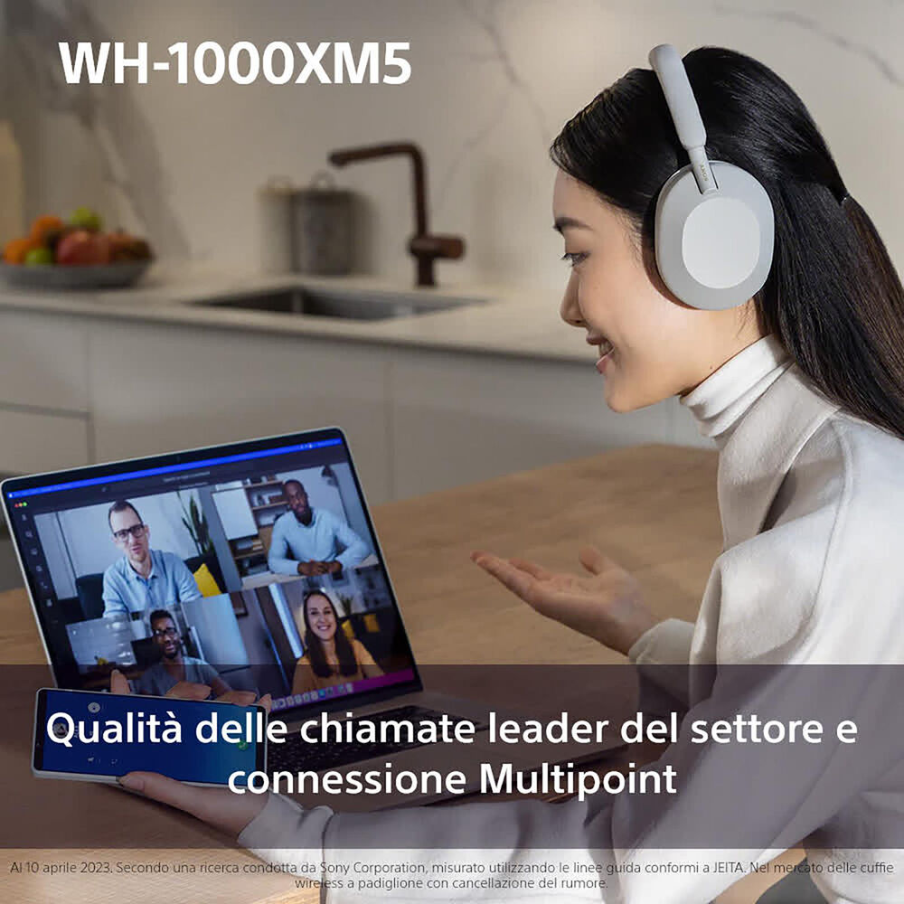 WH1000XM5B CUFFIE WIRELESS, black, image number 5