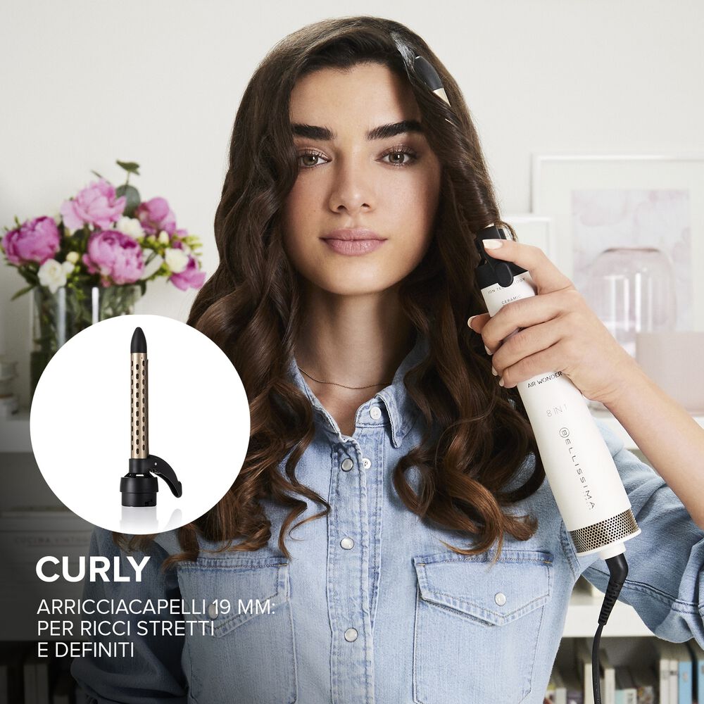 Spazzola arriccia capelli BELLISSIMA AIR WONDER, image number 8