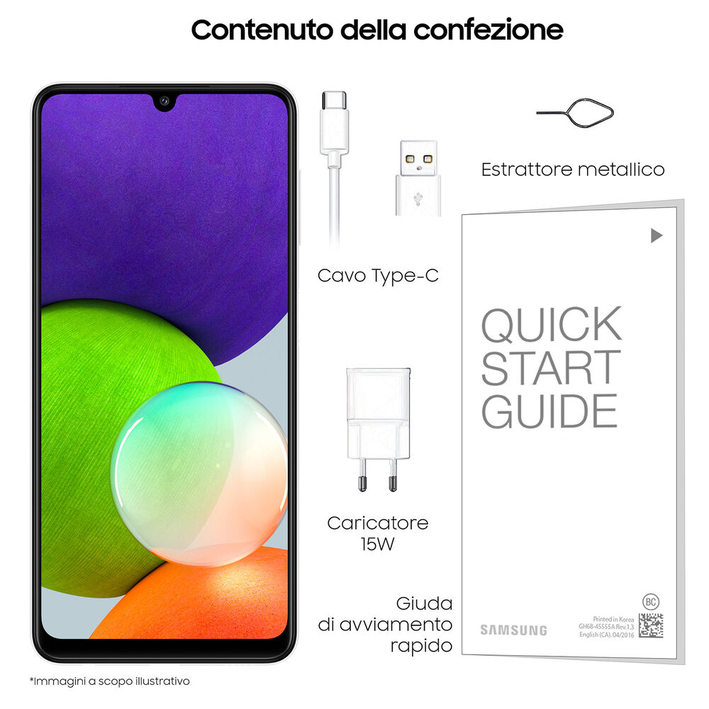 Galaxy A22, 64 GB, WHITE, image number 5