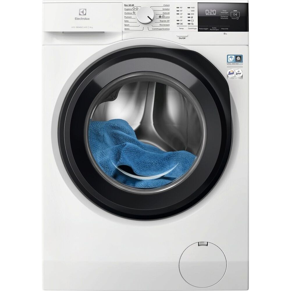 ELECTROLUX EW6FM29G LAVATRICE, Caricamento frontale, 9 kg, 14 programmi, Profondit&agrave; 63,6 cm, Giri 1400 rpm, Bianco, livello rumorosit&agrave; centrifuga 76 dB(A), Classe A - PRMG GRADING ROBN - 10%, image number 1