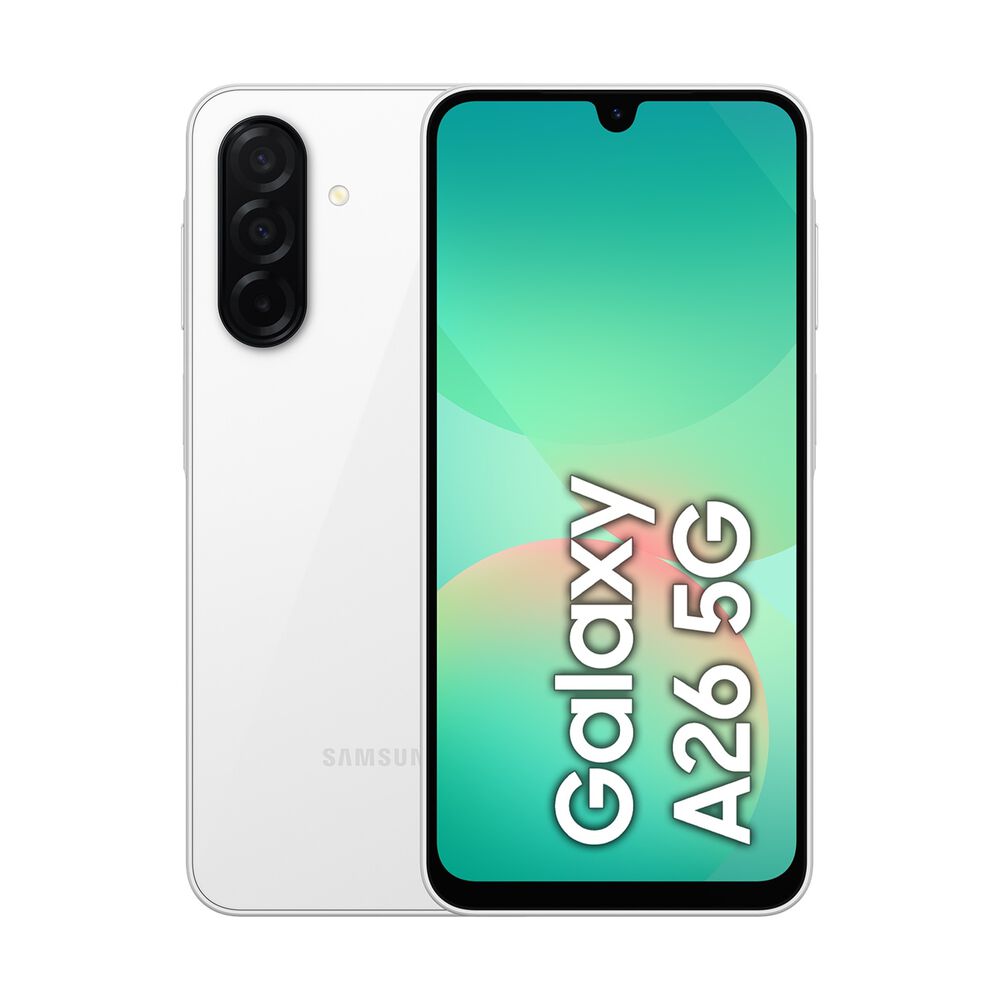 SAMSUNG Galaxy A26 5G 128GB, 128 GB, White - PRMG GRADING OOBN - 10%, image number 0