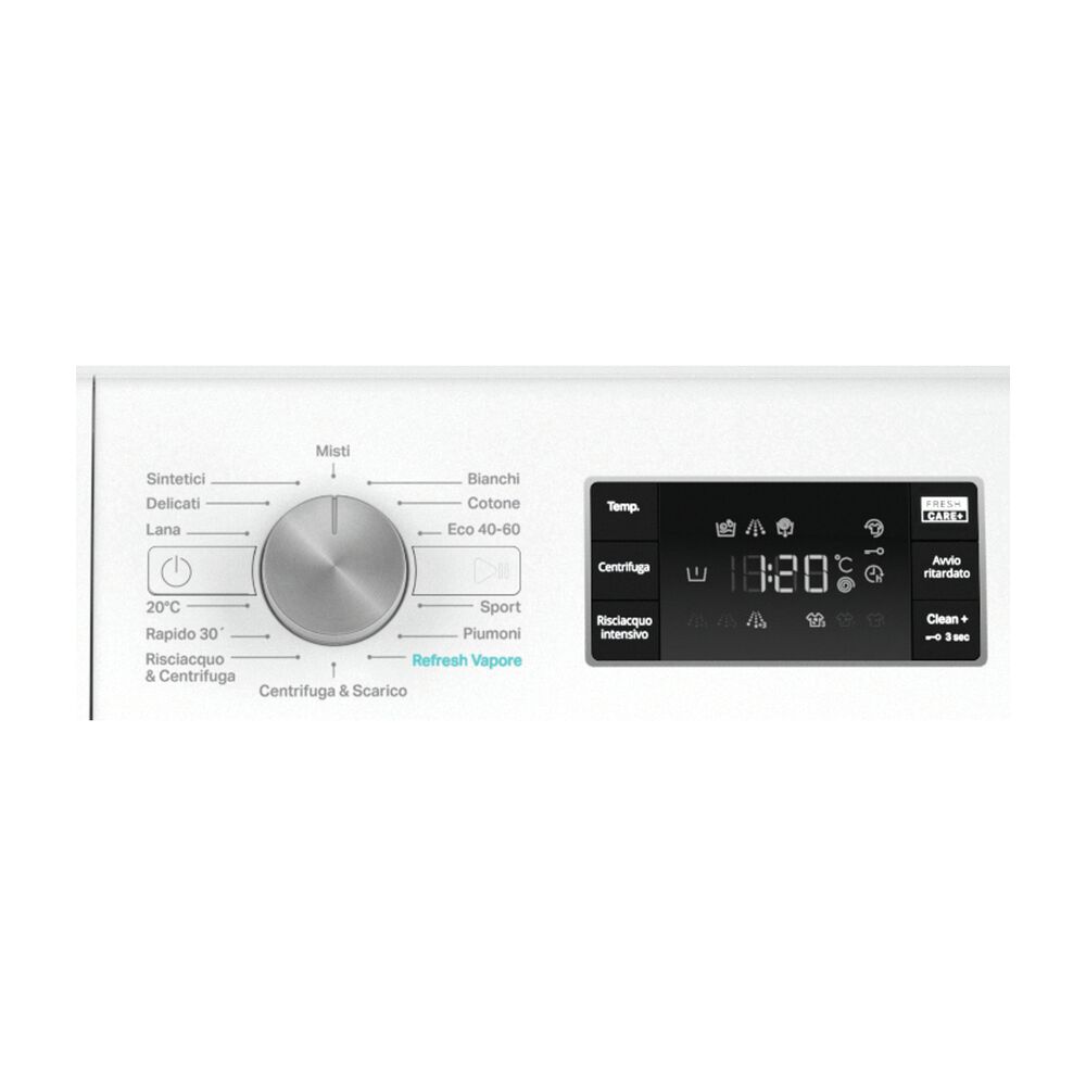 WHIRLPOOL FFB 1048 BSV IT LAVATRICE, Caricamento frontale, 10 kg, 14 programmi, Profondit&agrave; 60,5 cm, Giri 1400 rpm, Bianco, livello rumorosit&agrave; centrifuga 76 dB(A), Classe A - PRMG GRADING ROBN - 10%, image number 7