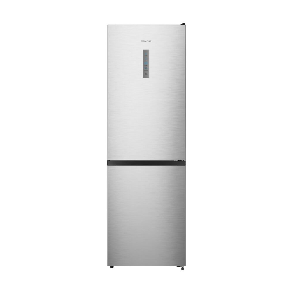 FRIGORIFERO COMBINATO RB390N4CCD1, Capacit&agrave; netta totale 304 l, Rumorosit&agrave;: 36 dB(A), 4 ripiani, Dimensioni: L 59,5 cm A 186 cm P 59 cm, Inox, Classe D - PRMG GRADING ROBN - 10%, image number 1