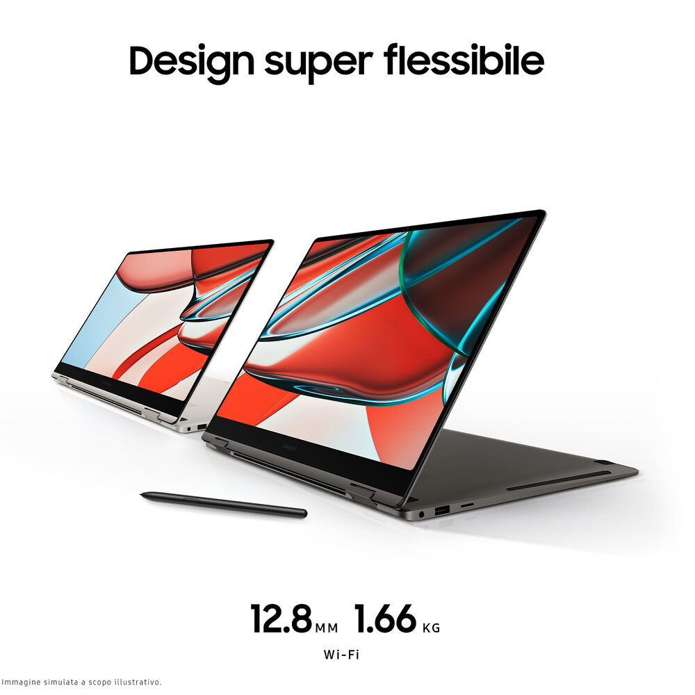 Galaxy Book3 Pro 360, 16 pollici, processore Intel® Core™ i7, INTEL Iris Xe Graphics, 16 GB, SSD 512 GB, Graphite, image number 3