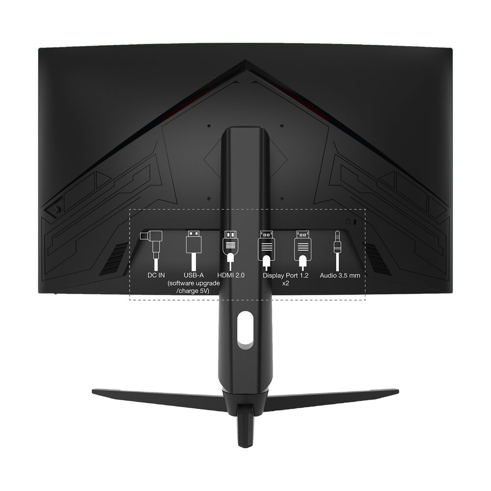 Peaq Pmo G270-cqk 27 Zoll Wqhd Gaming Monitor PEAQ G270-CQK MONITOR, 27 pollici, WQHD, 2560 x 1440 Pixel