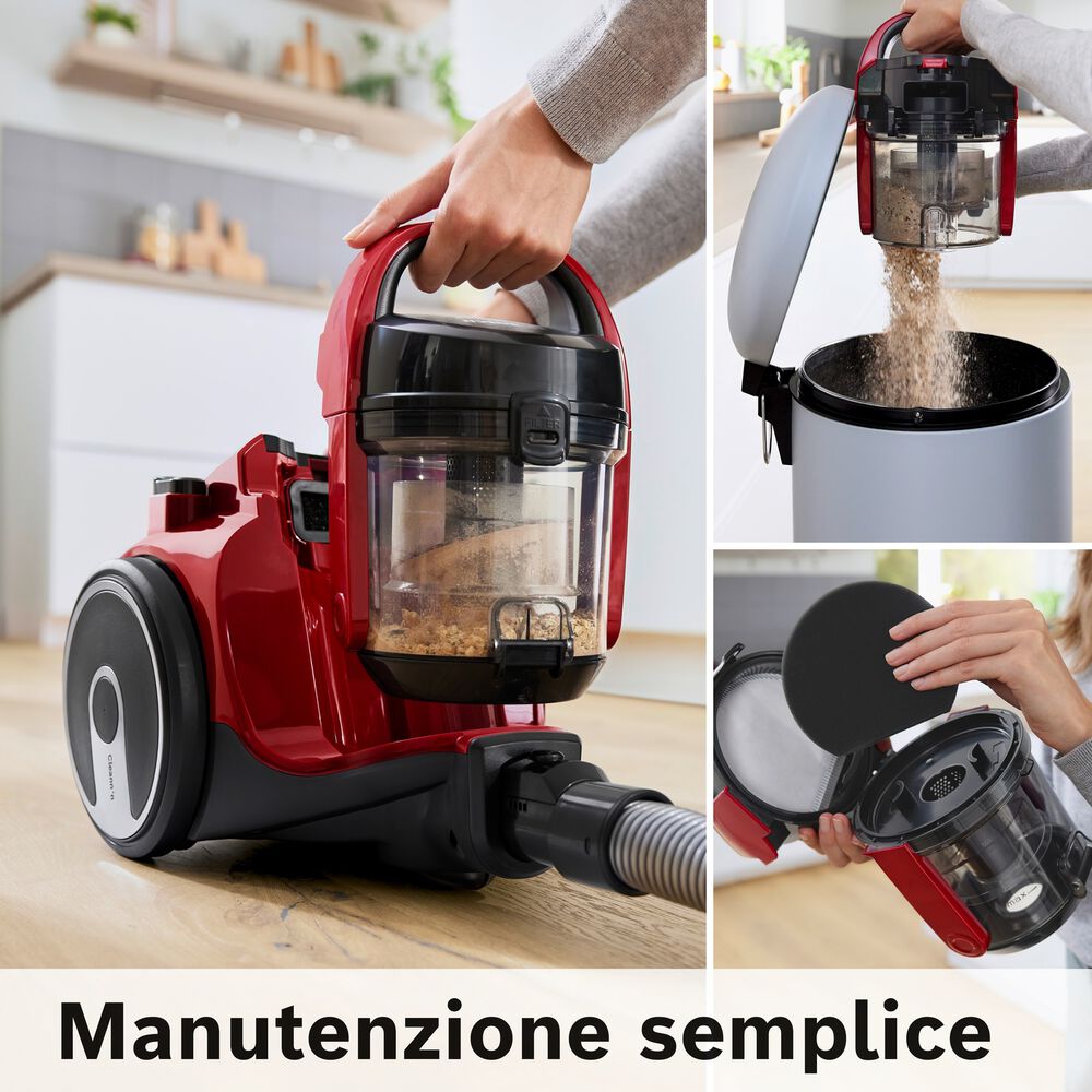 ASPIRAPOLVERE BOSCH BGC05AAA2 Serie 2, Senza sacco, 700 W - PRMG GRADING OOCN - 14.99%, image number 5
