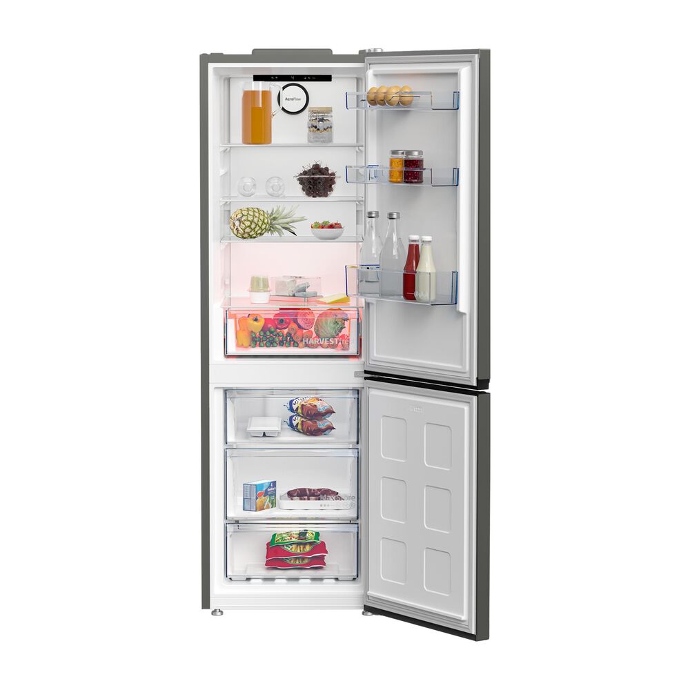FRIGORIFERO COMBINATO B5RCNA365HG, Capacit&agrave; netta totale 316 l, Rumorosit&agrave;: 36 dB(A), 4 ripiani, Dimensioni: L 59,5 cm A 186,5 cm P 66,3 cm, Inox Dark, Classe D, image number 3
