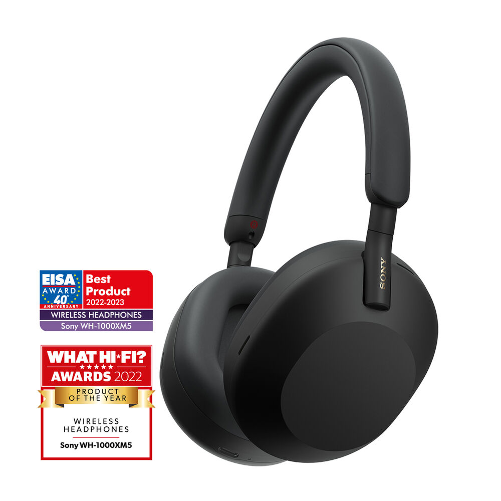 WH1000XM5B CUFFIE WIRELESS, black, image number 1