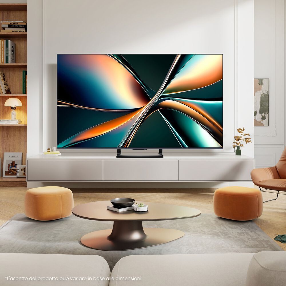 HISENSE 65U7Q TV MINI LED, SMART TV, 65 ", Mini LED, Processore Quad Core / MT9618, NERO, Classe E - PRMG GRADING OOBN - 10%, image number 7