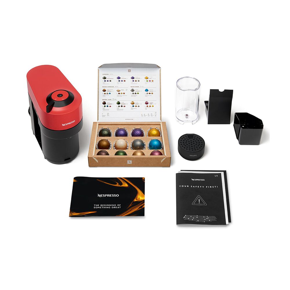 Vertuo Pop XN9205K MACCHINA CAFF&Egrave; CAPSULE, Spicy Red, image number 3