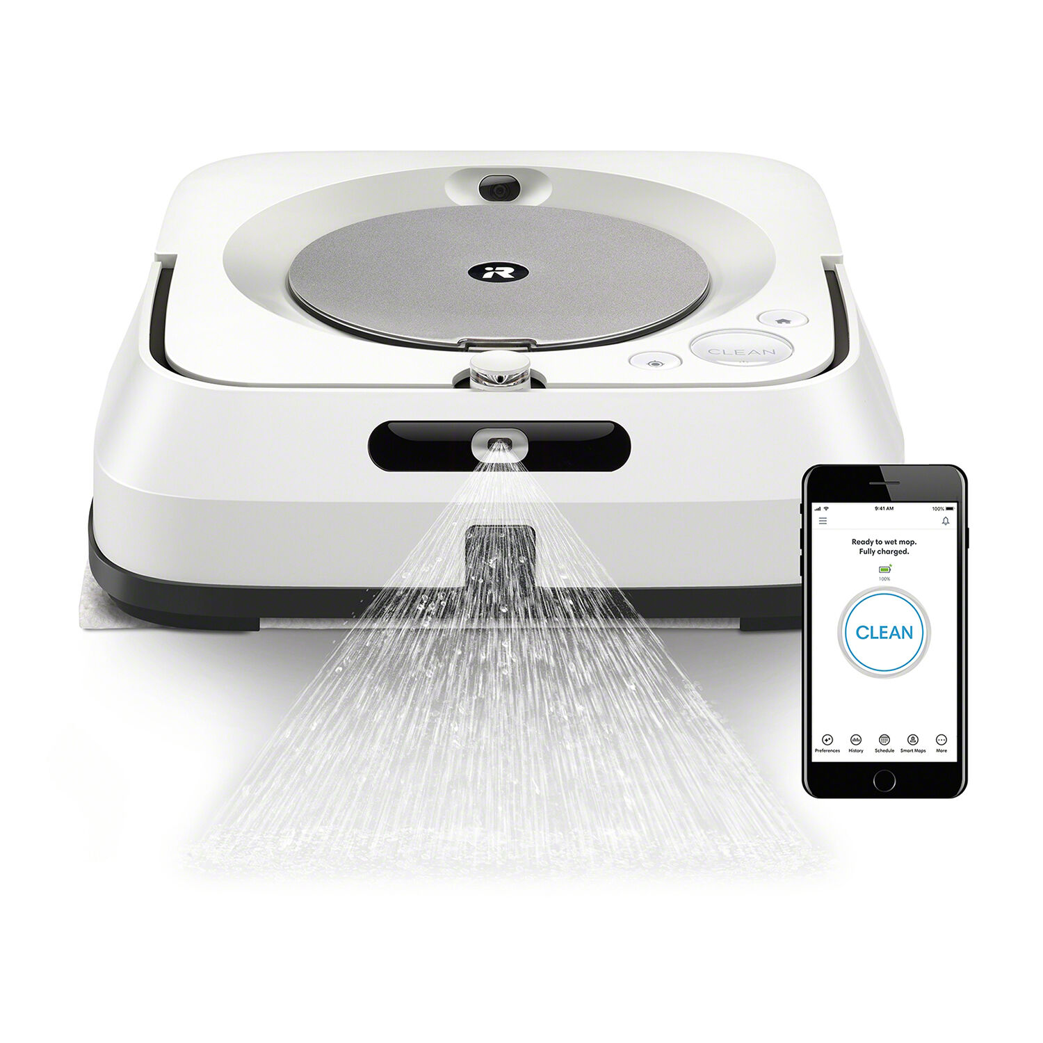IROBOT BRAAVA JET m6 (m6138) aspirapolvere robot, 21 W