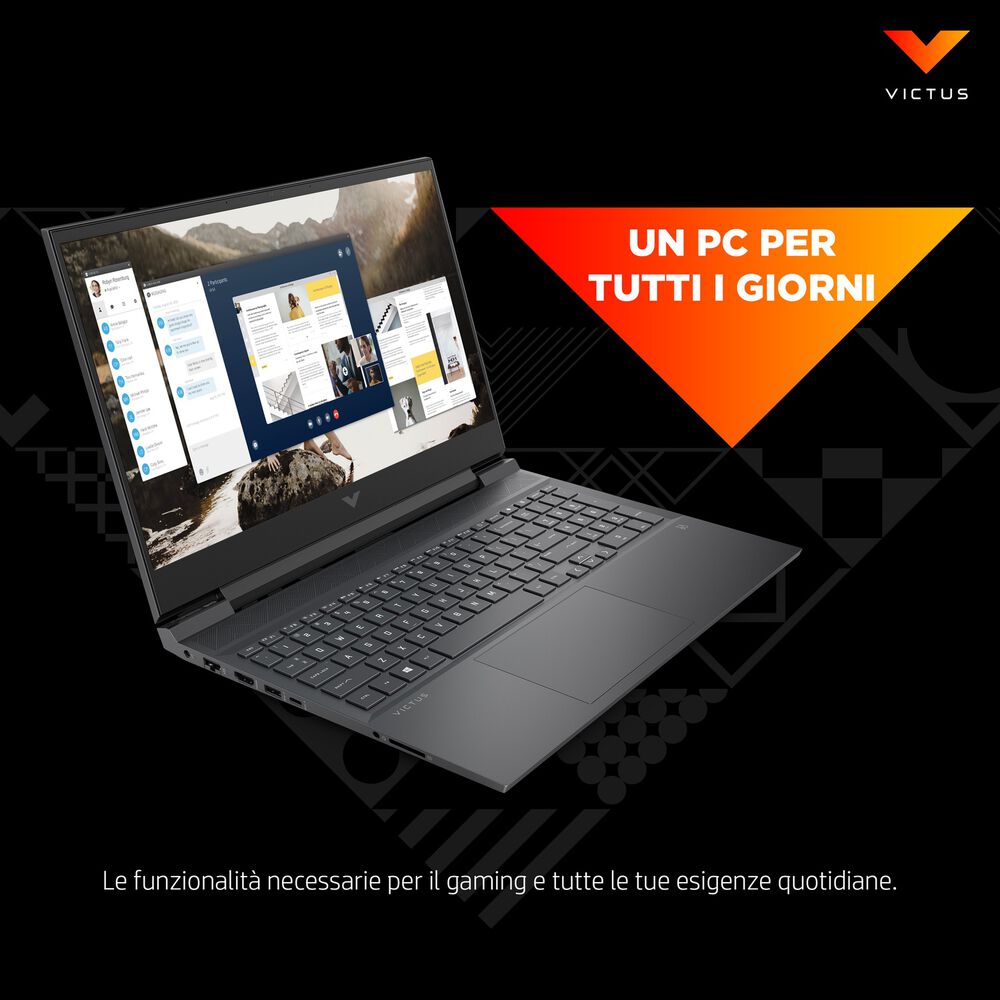 VICTUS 16-D0031NL, 16,1 pollici, processore Intel® Core™ i5, NVIDIA GeForce RTX 3060, 16 GB, SSD 512 GB, Silver, image number 5