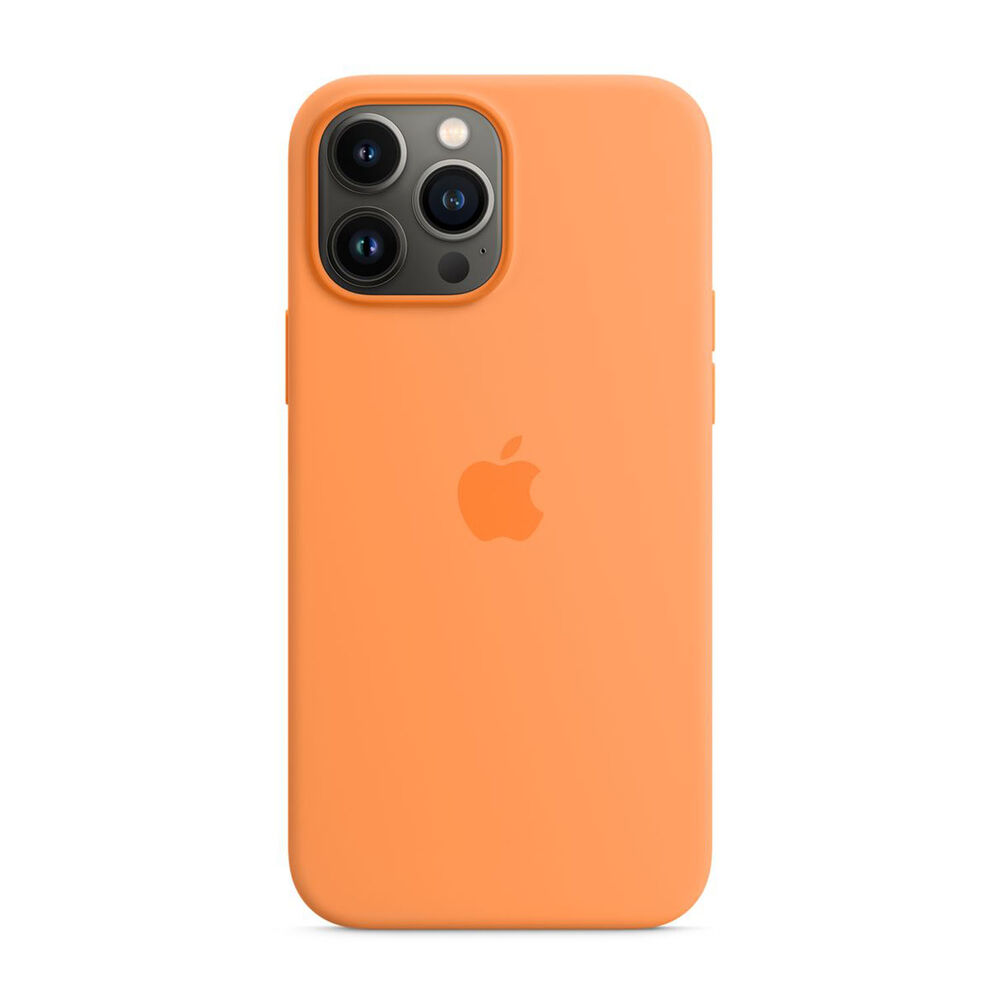 Custodia MagSafe in silicone per iPhone 13 Pro Max - Giallo marigold, image number 1