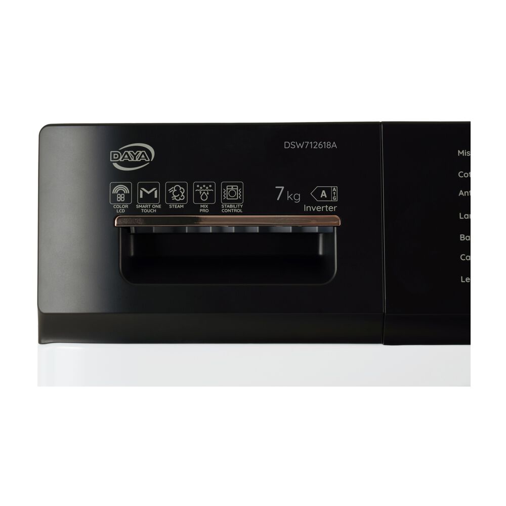 DAYA DSW712618A  LAVATRICE, Caricamento frontale, 7 kg, 16 programmi, Profondit&agrave; 46,5 cm, Giri 1200 rpm, livello rumorosit&agrave; centrifuga 76 dB(A), Classe A  - PRMG GRADING ROAN - 5%, image number 17