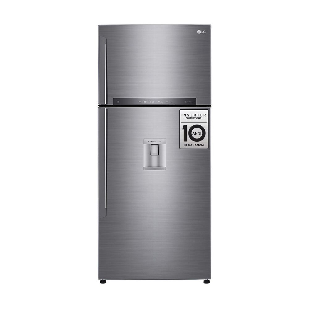 FRIGORIFERO DOPPIA PORTA GTF744PZPED, Capacit&agrave; netta totale 509 l, Rumorosit&agrave;: 43 dB(A), LAN wireless, Dispenser acqua, 3 ripiani, Dimensioni: L 780 cm A 180 cm P 730 cm, Platinum Silver, Classe E - PRMG GRADING ROBN - 10%, image number 1