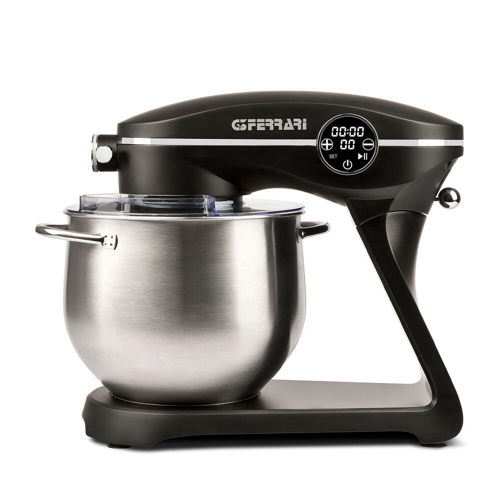  IMPASTATRICE PLANETARIA G3 FERRARI PASTAIO ELEGANCE, capacità della ciotola 8 l, 1800 W, Nero/acciaio, image number 1