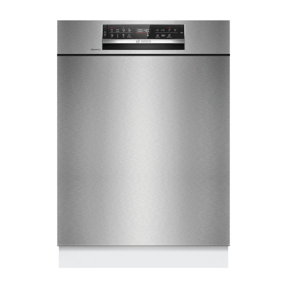 LAVASTOVIGLIE INCASSO Incasso sottopiano SMU6ECS12E, Programmi 8, Dimensioni: L 59,8 cm, A 81,5 cm, P 57,3 cm, Rumorosit&agrave; 42 dB(A), Consumo di acqua 9 l, Acciaio spazzolato, Classe A - PRMG GRADING ROBN - 10%, image number 4