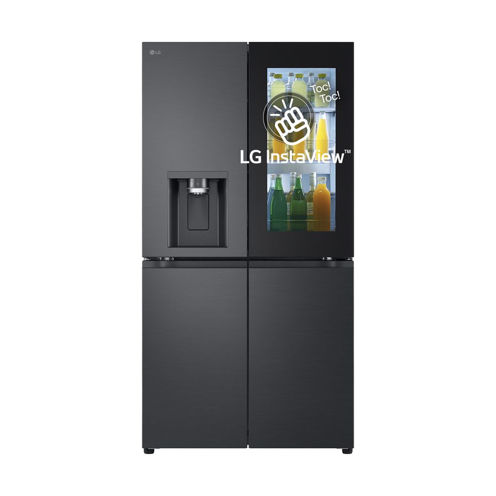 GMG960EVJE INSTAVIEW, Sistema Multi Flow: S&igrave;; Sistema raffreddamento frigorifero: No Frost; Sistema raffreddamento congelatore: No Frost, Capacit&agrave; netta totale 638 l, Rumorosit&agrave;: 40 dB(A), LAN wireless, Dispenser acqua, Dispenser ghiaccio, Dimensioni: L 91,4 cm A 179,2 cm P 72,9 cm, Black, Classe E - PRMG GRADING ROCN - 15%, image number 0