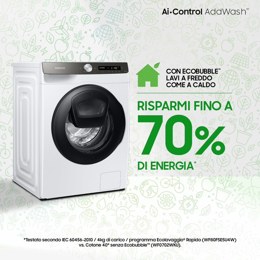 WW80T554DAT/S3 LAVATRICE, Caricamento frontale, 8 kg, 55 cm, Classe B, image number 12