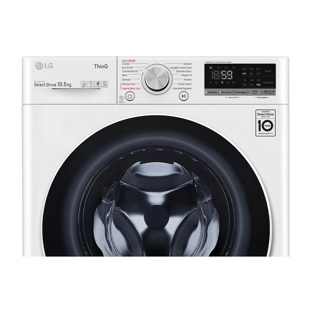 F4WV510S0E LAVATRICE, Caricamento frontale, 10,5 kg, 56,5 cm, Classe B, image number 7