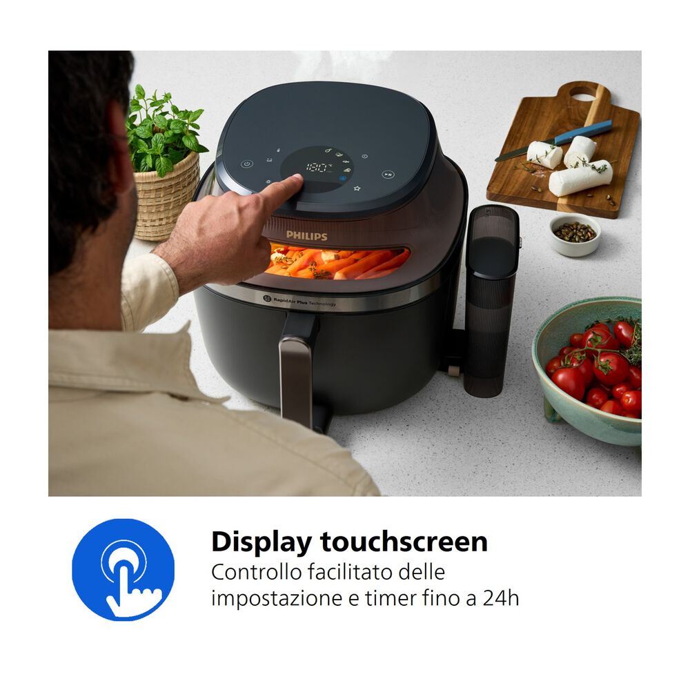 Airfryer Serie 5000 da 7.2L con vapore NA543/00, image number 6