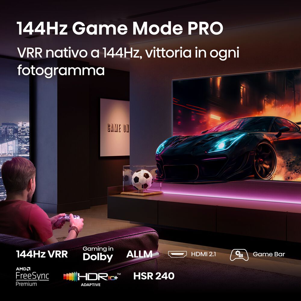 85E7Q PRO TV QLED, SMART TV, 85 ", QLED, Processore Quad Core / MT9618, NERO, Classe E - PRMG GRADING OOBN - 10%, image number 11