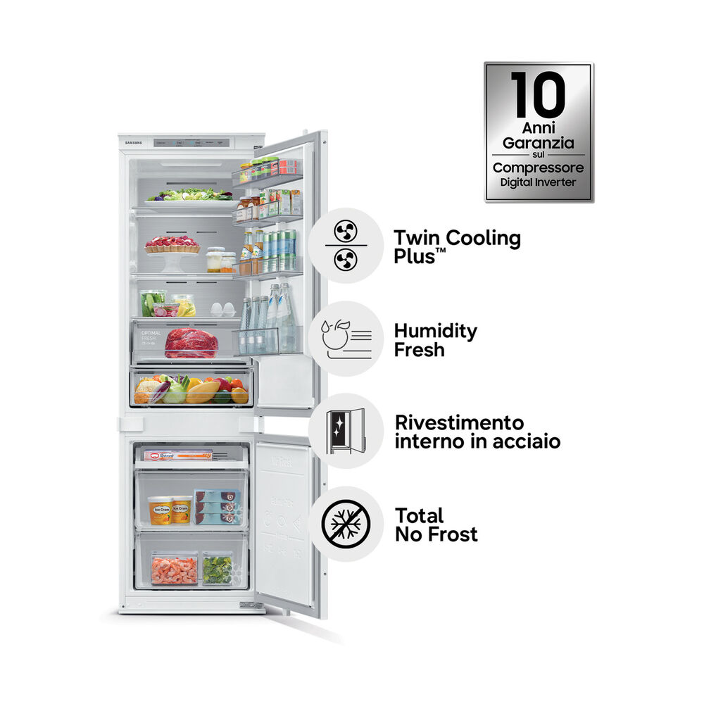 BRB26703CWW/EF FRIGORIFERO INCASSO, image number 1