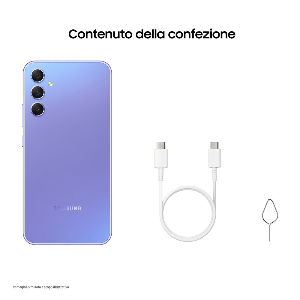 Galaxy A34 5G, 128 GB, Awesome Violet, image number 7