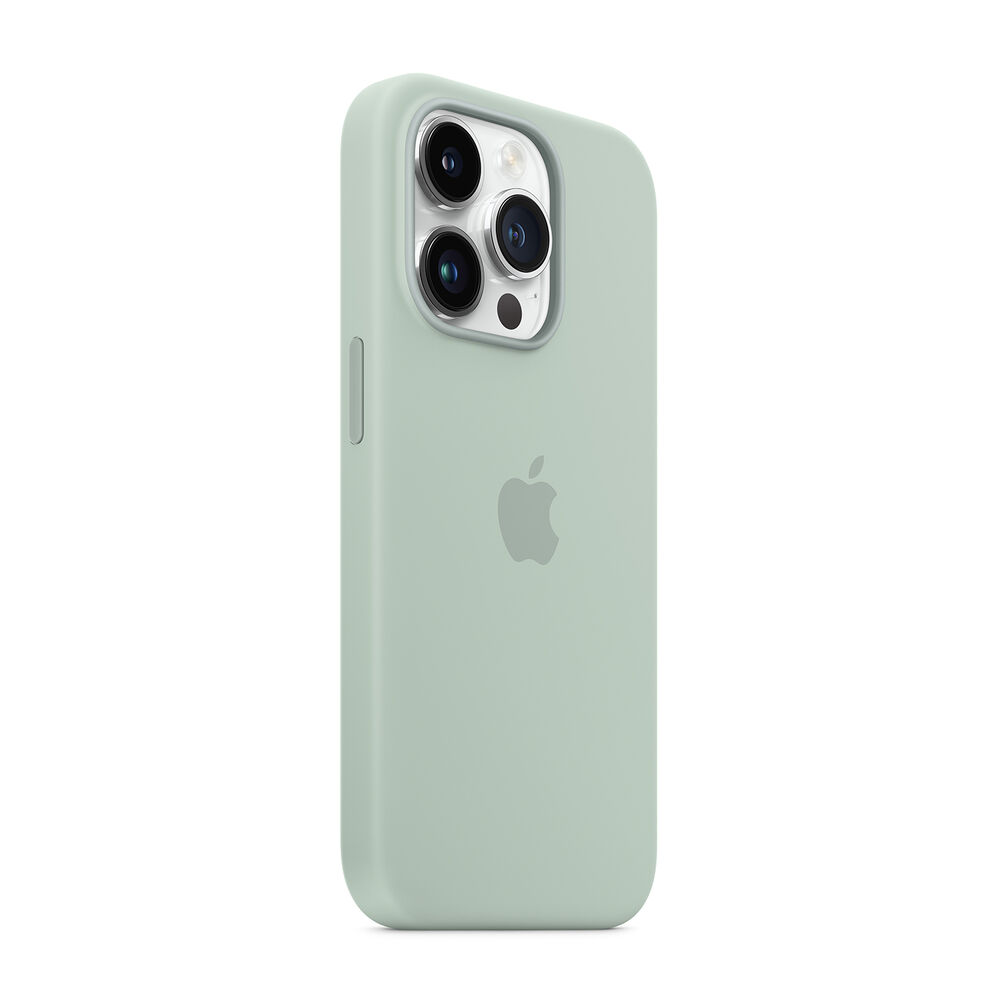 Custodia MagSafe in silicone per iPhone 14 Pro - Agave, image number 4
