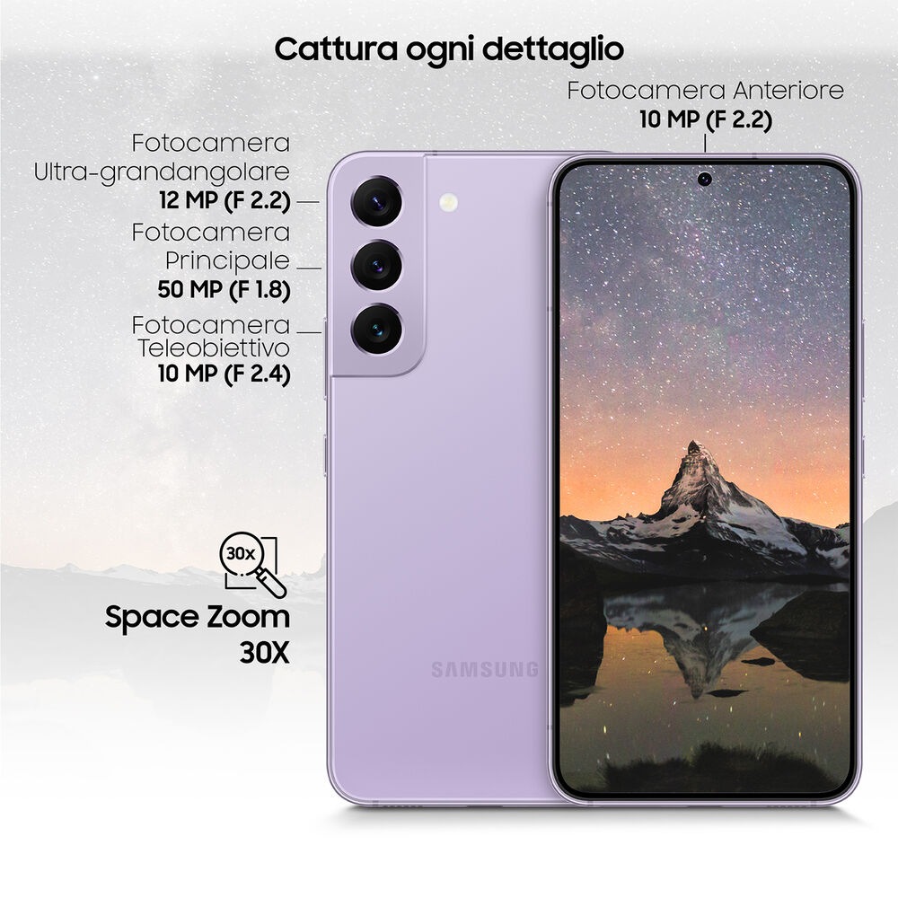Galaxy S22 , 128 GB, Bora Purple, image number 6