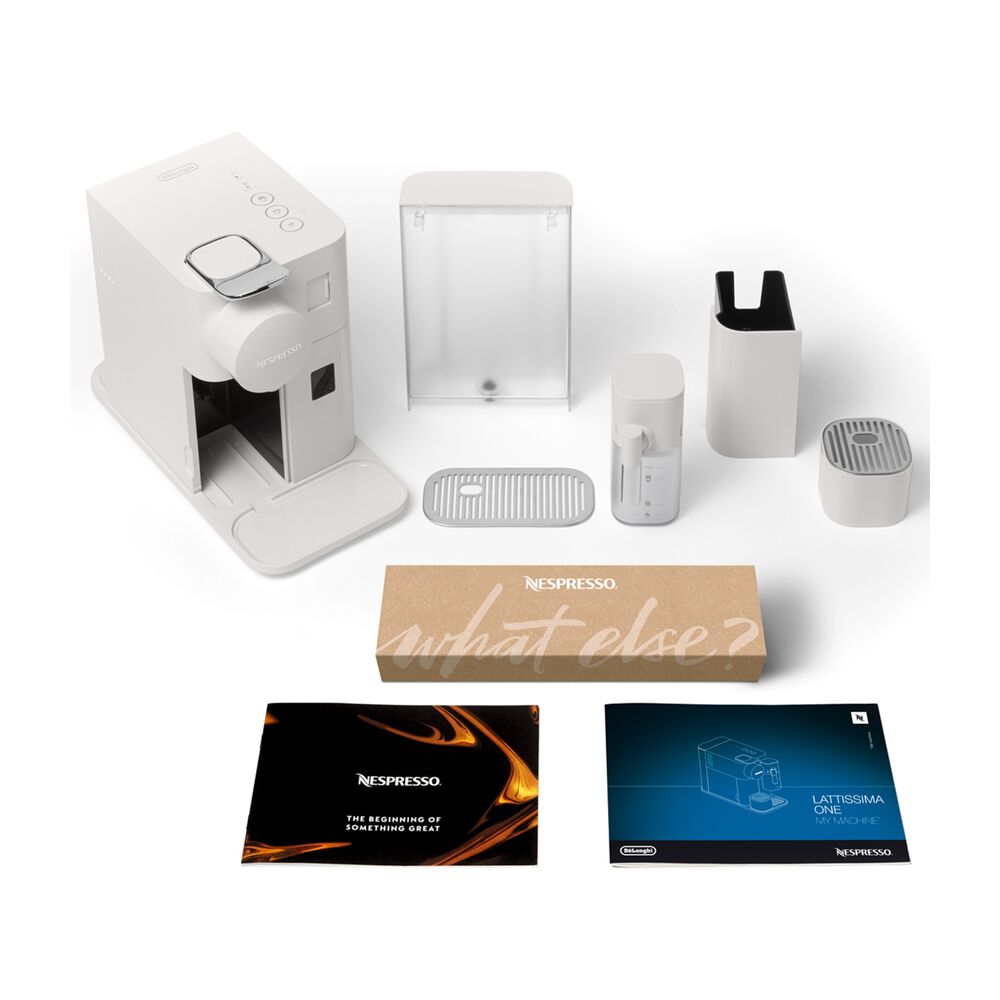 DE LONGHI Lattissima One EN510.W MACCHINA CAFF&Egrave; CAPSULE, Bianco, image number 8