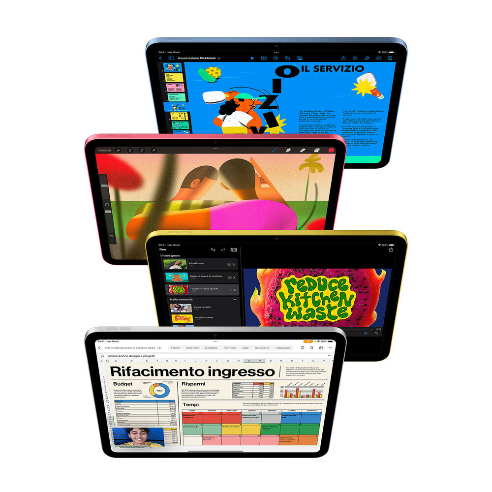iPad 10.9'' (10ª generazione) Wi-Fi + Cellular 64GB Rosa , image number 5