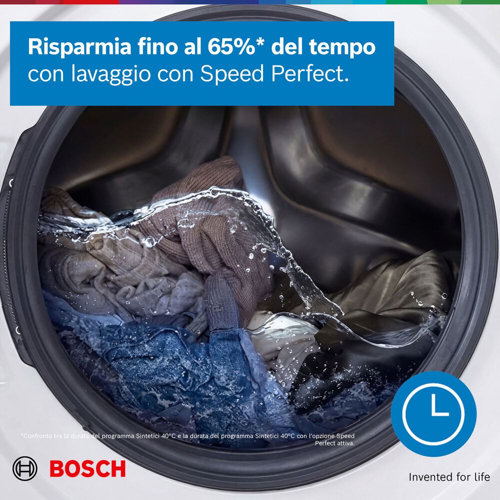 BOSCH WIW24342EU LAVATRICE INCASSO, Caricamento frontale, 8 kg, 10 programmi, Profondit&agrave; 54,4 cm, Giri 1200 rpm, Bianco, livello rumorosit&agrave; centrifuga 66 dB(A), Classe C - PRMG GRADING ROCN - 14.99%, image number 7
