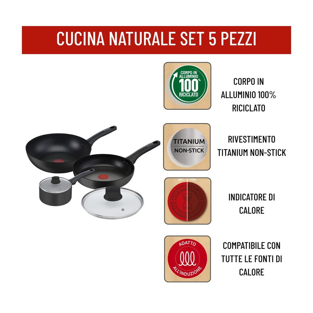Cucina Naturale 5 pezzi, image number 1