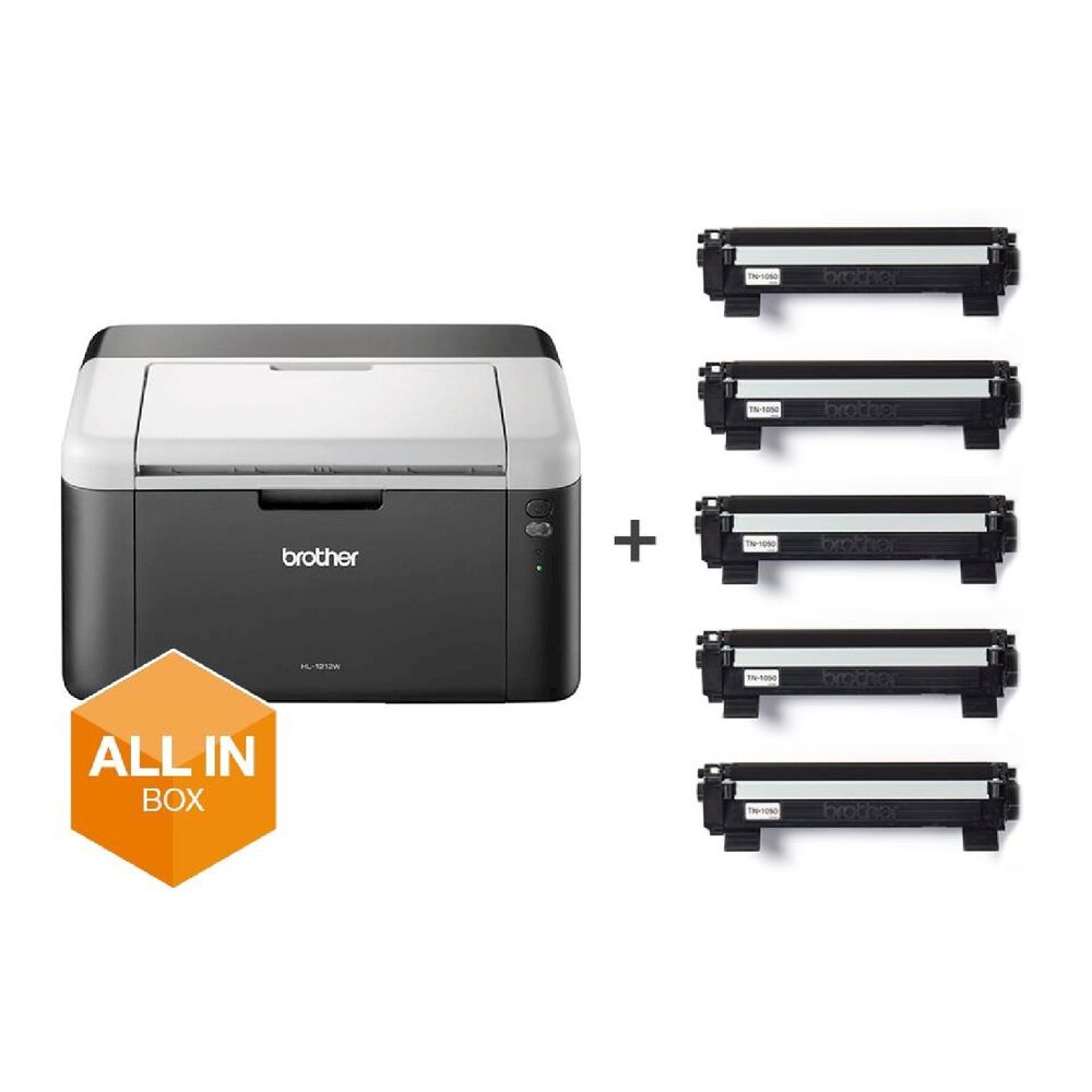 STAMPANTE HL1212W+5 TONER INCLUSI, Laser, image number 1