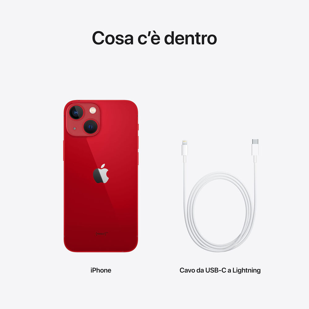 iPhone 13 mini 128GB RD, 128 GB, RED, image number 8