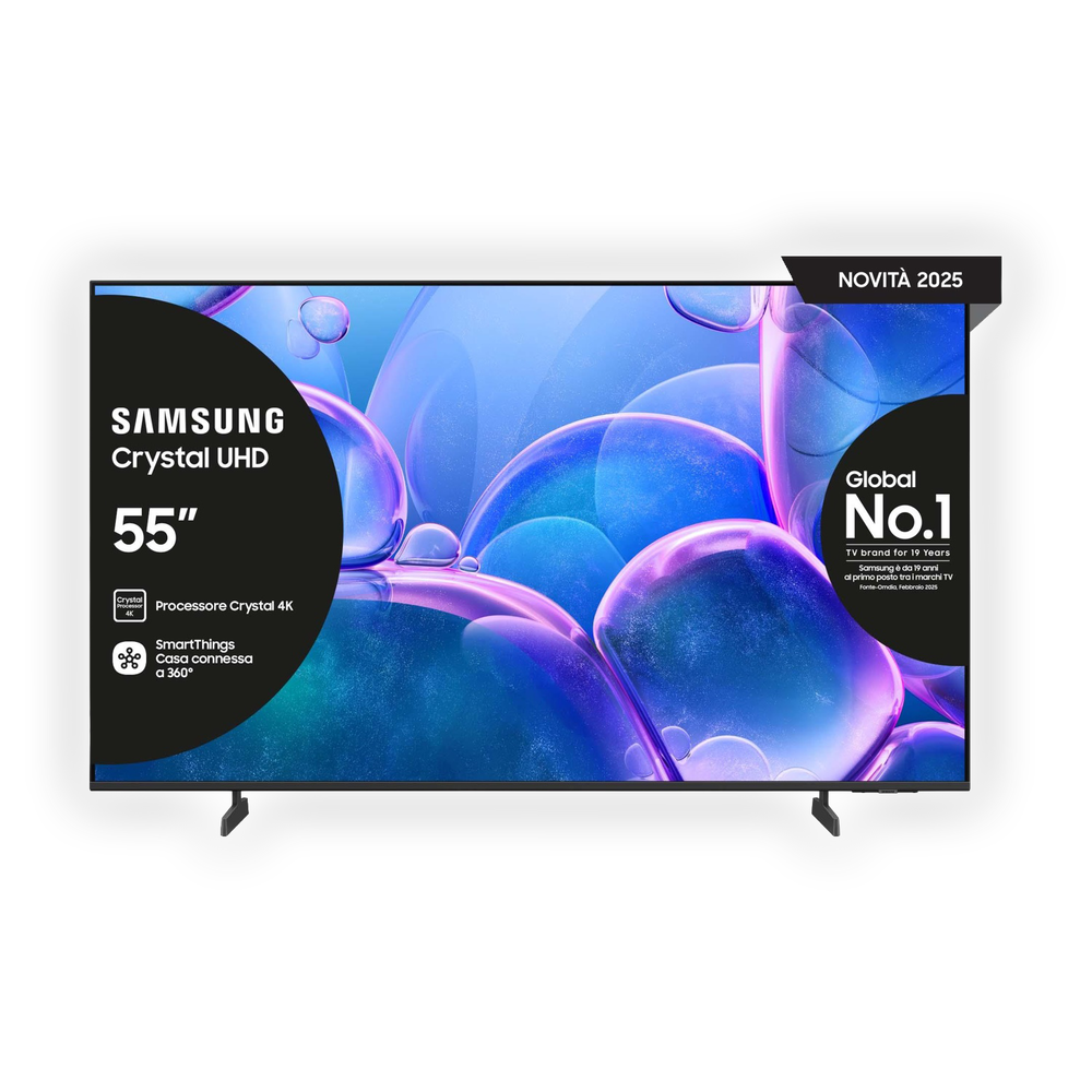 UE55U7000FUXZT, Smart TV Crystal UHD 55'', 4K, Processore Crystal 4K,&nbsp;HDR, Smart Experience, OTS Lite & Adaptive Sound, Metal Stream Design, image number 0
