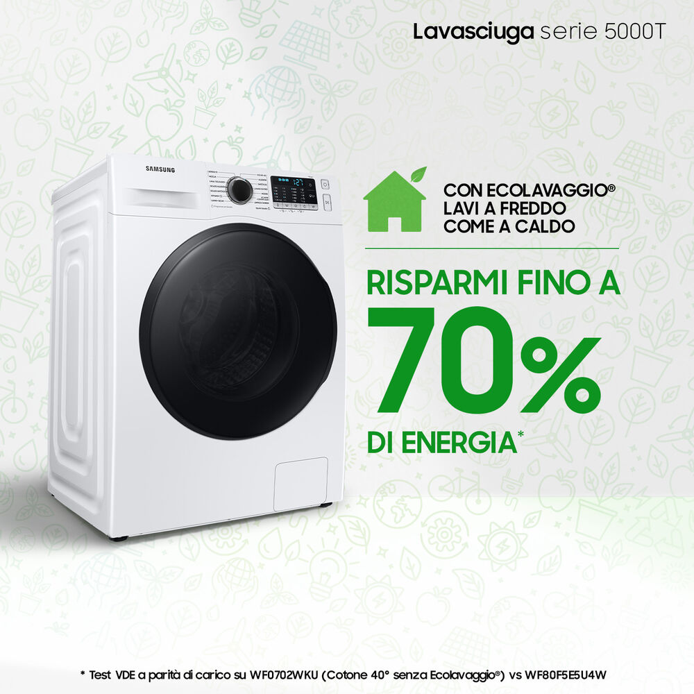 LAVASCIUGA SAMSUNG WD90TA046BE/ET, image number 5