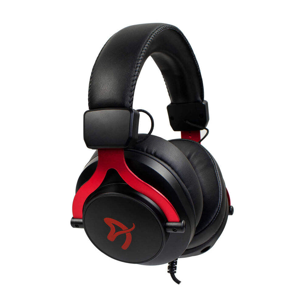 Aria Gaming Headset CUFFIE, red, image number 1