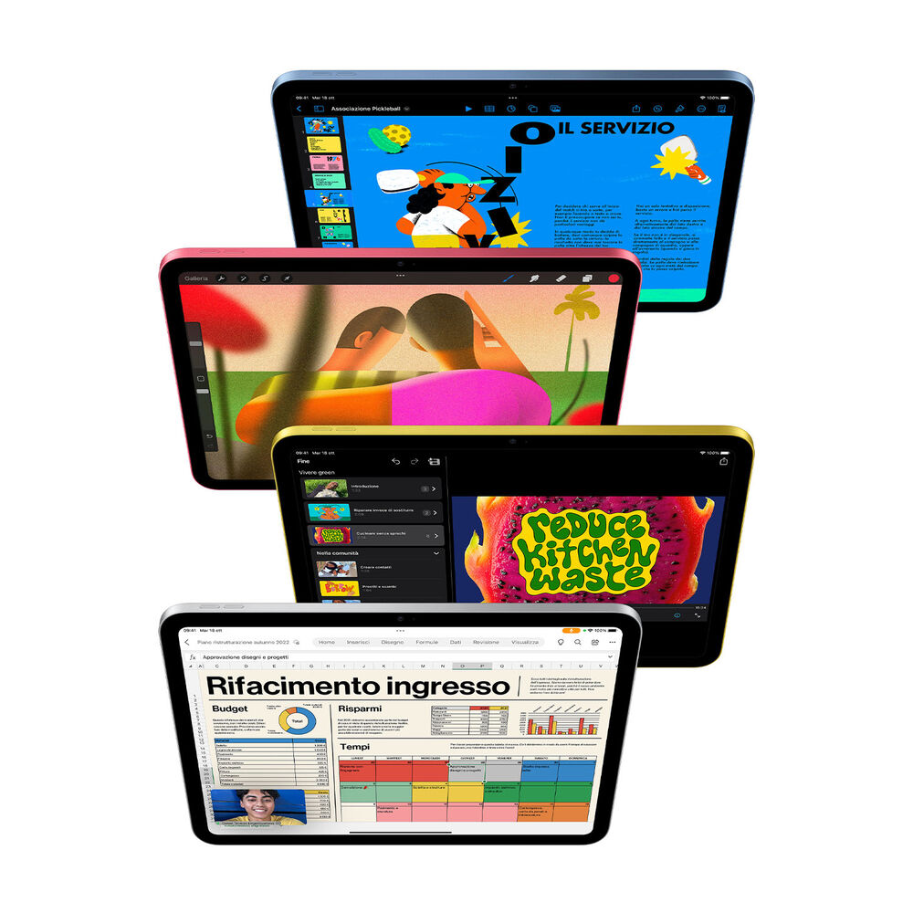 iPad 10.9'' (10ª generazione) Wi-Fi 64GB Argento, image number 5