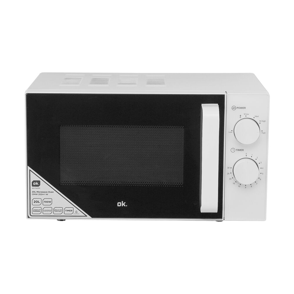 MICROONDE OK OMW 2024-1 W, capacit&agrave; 20 l, potenza microonde max 700 W, 6 livelli di potenza - PRMG GRADING ROCN - 15%, image number 3