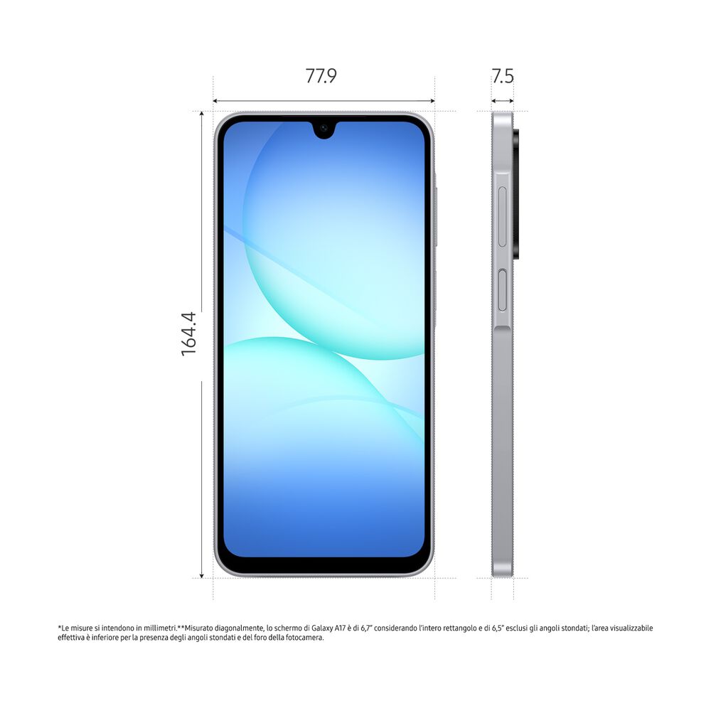 Galaxy A17 4G 256GB, 256 GB, Gray - PRMG GRADING ROBN - 10%, image number 2