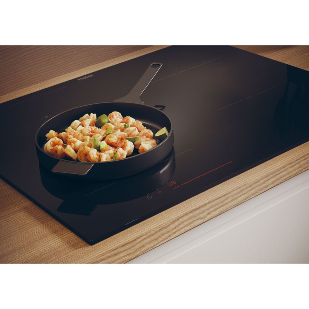 HAIER HAIFB54CIRS PIANO COTTURA, 4 zone di cottura, dimensioni: L 65 cm, P 51 cm, Nero,&nbsp; Abbonamento DAZN Full 3 mesi incluso  - PRMG GRADING ROAN - 5%, image number 3