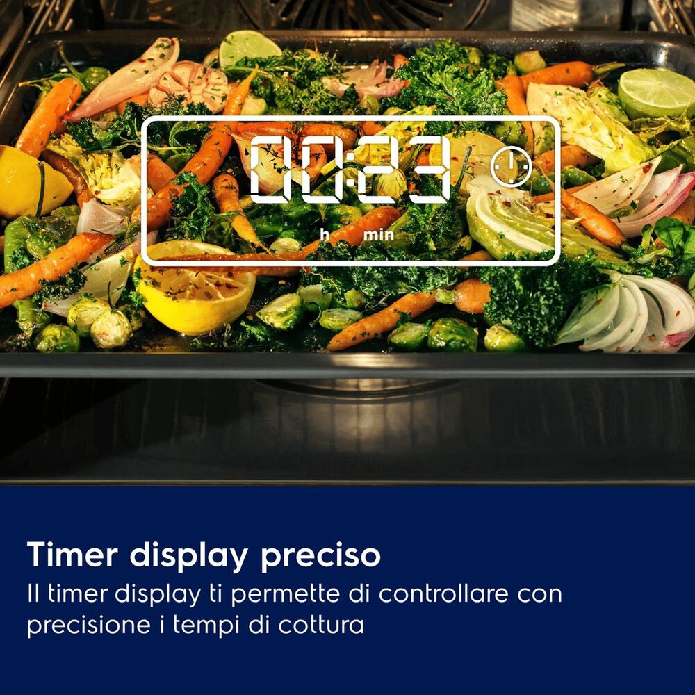 EOM3H04X FORNO INCASSO Capacit&agrave; 72 l, dimensoni: L 59,4 cm-A 58,9 cm-P 56,8 cm, inox, classe A+ - PRMG GRADING ROBN - 10%, image number 2