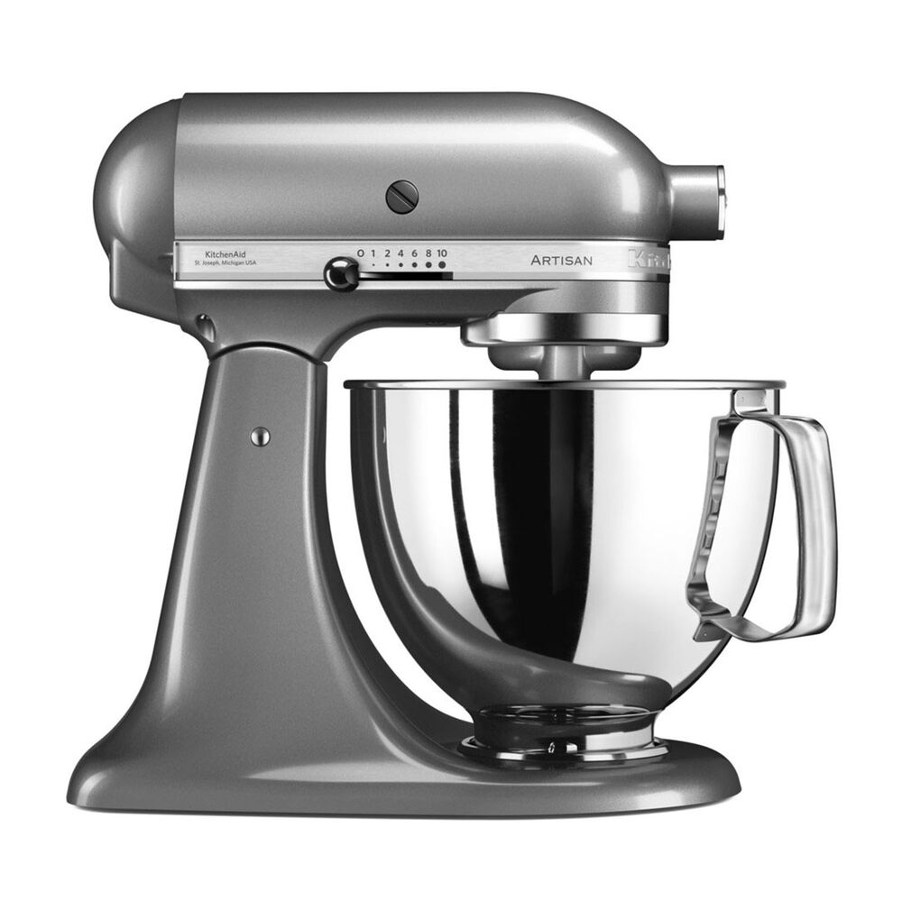 IMPASTATRICE PLANETARIA KITCHENAID 5KSM125PSECU, capacit&agrave; della ciotola 4,8 l, 300 W, Argento medaglia, image number 0