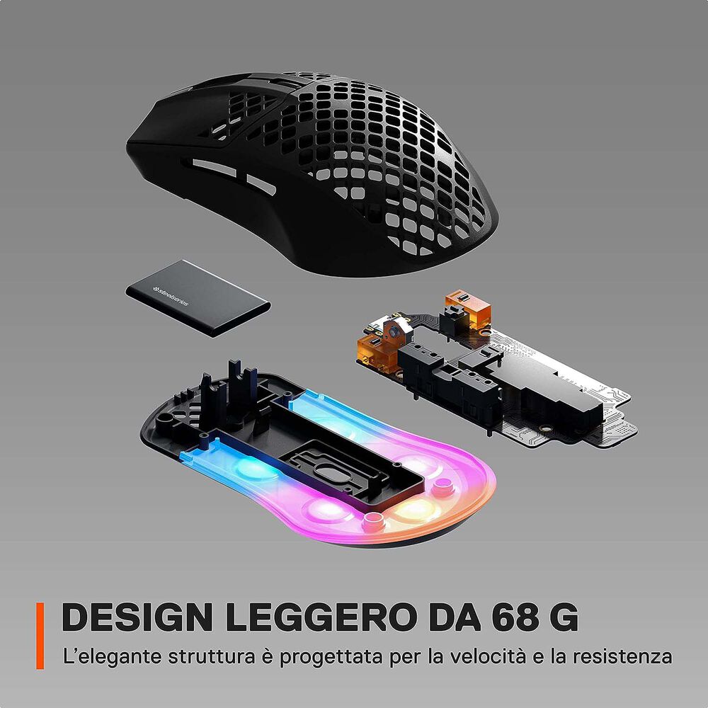 Aerox 3 Wireless Onyx, image number 5