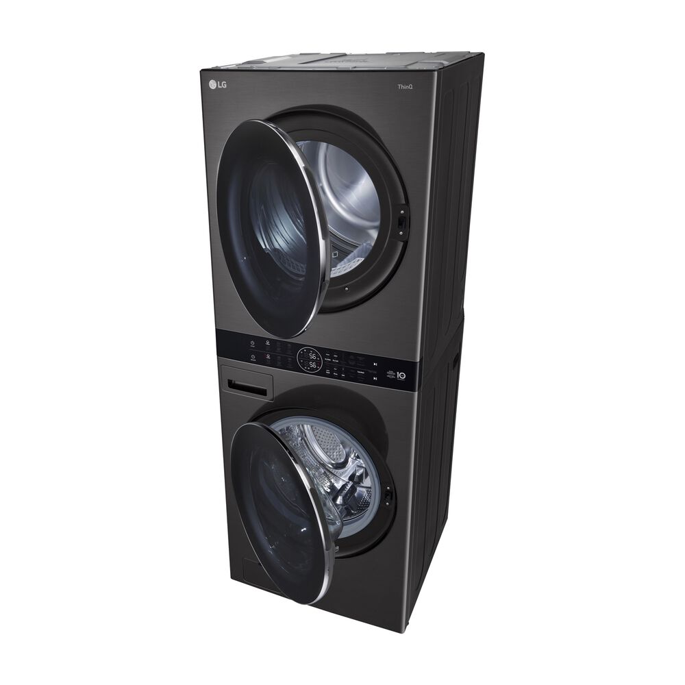 LG WT1716BBF LAVASCIUGA, Caricamento frontale, capacit&agrave; lavaggio 17 kg, capacit&agrave; asciugatura 16 kg, 6 programmi, Profondit&agrave; 77 cm, Giri 1100 rpm, Essence Black Steel, Classe E - PRMG GRADING ROBN - 10%, image number 15