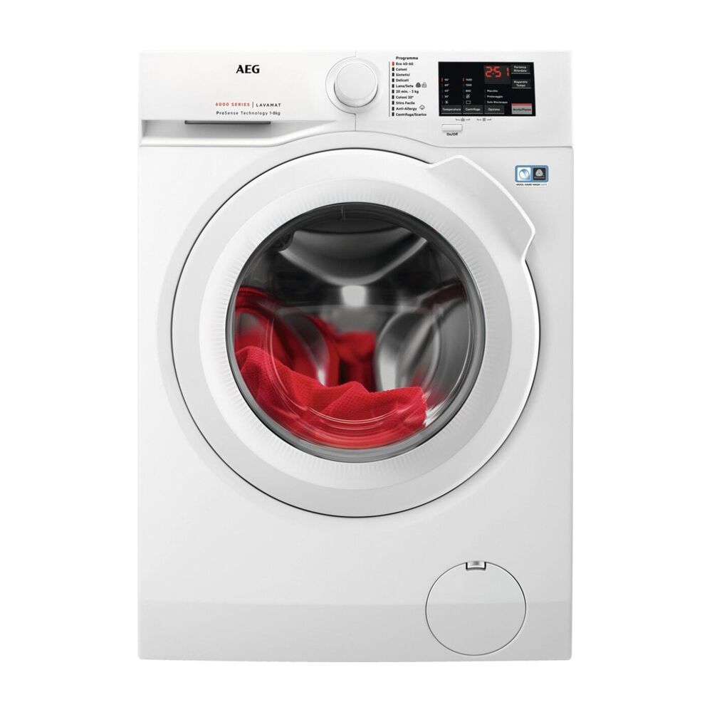 L6FBI48W LAVATRICE, Caricamento frontale, 8 kg, 54,7 cm, Classe A, image number 1