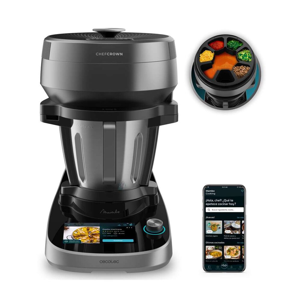 Mambo CooKing Victory ROBOT DA CUCINA, 1700 W, capacit&agrave; ciotola 4,5 l, Inox Black - PRMG GRADING RKCN - 15%, image number 1