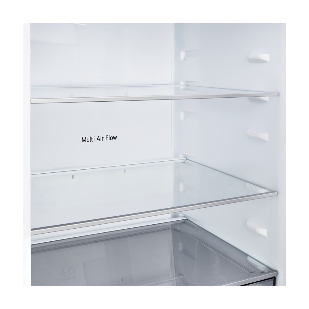 FRIGORIFERO COMBINATO LG GBBSJ20DPY, Capacit&agrave; netta totale 375 l, Rumorosit&agrave;: 35 dB(A), LAN wireless, 2 ripiani, Dimensioni: L 59,7 cm A 203 cm P 67,4 cm, Prime Silver, Classe D - PRMG GRADING ROBN - 10%, image number 7